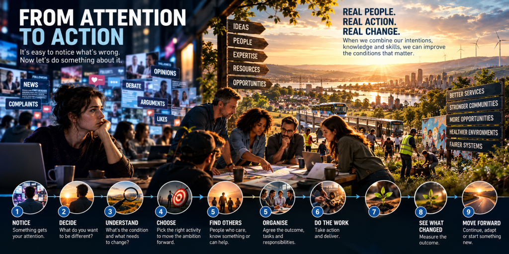 from attention to action image